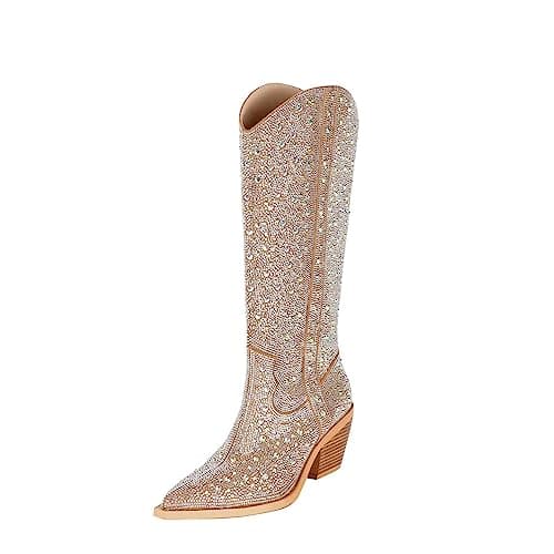Rhinestone Cowgirl Boots for Women — Rhinestone