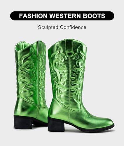 Women's Cowboy Knee High Boots