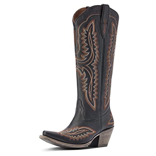 ARIAT Women's Casanova Knee-High Western Boot, Brushed Leather Booties