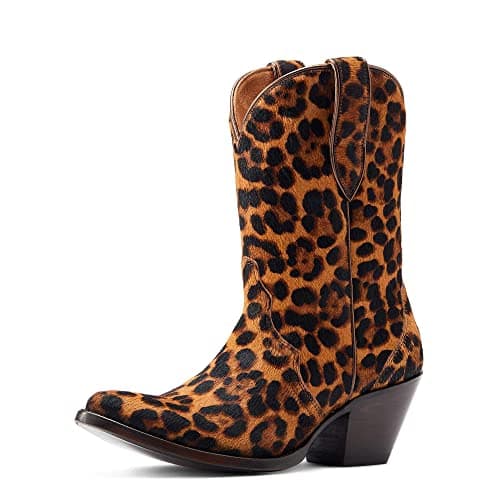 ARIAT Women's Bandida Western Boot - Authentic Style — Leopard Hair on