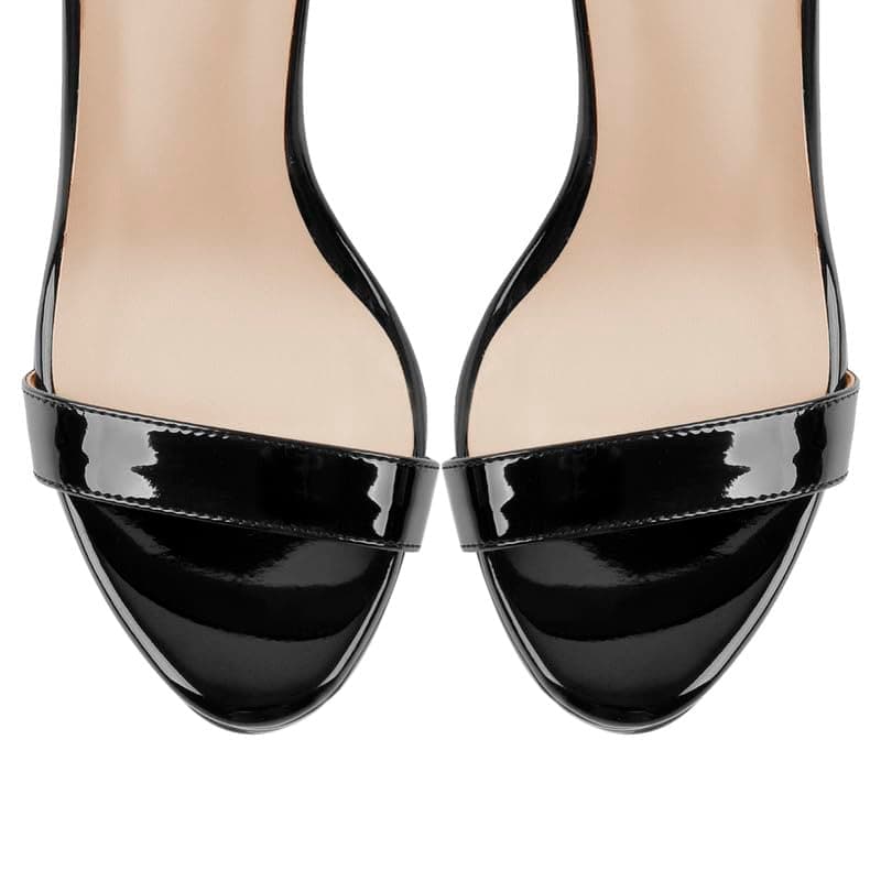 Richealnana Women's Buckle Strap Platform Stiletto Heel Sandals