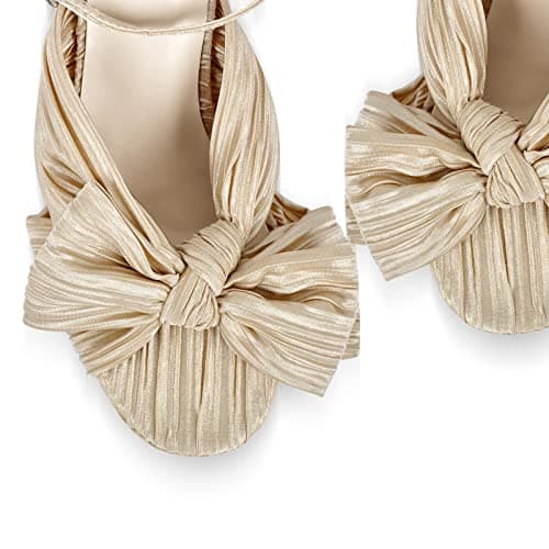 Richealnana Women's Platform Chunky Heel Sandals