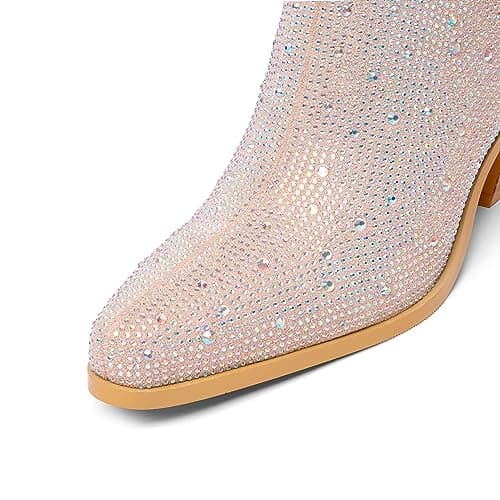 Women's Sparkly Rhinestone Cowboy Boots