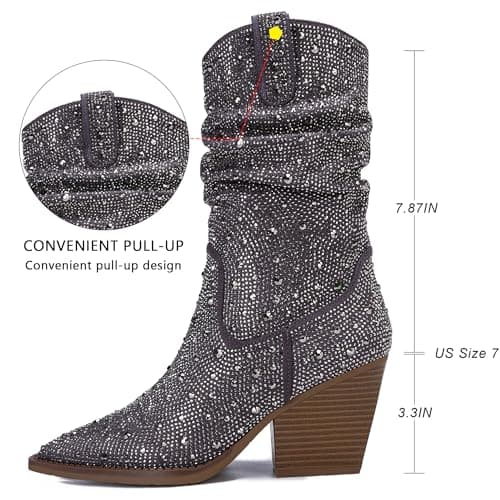 Rhinestone Cowboy Boots for Women