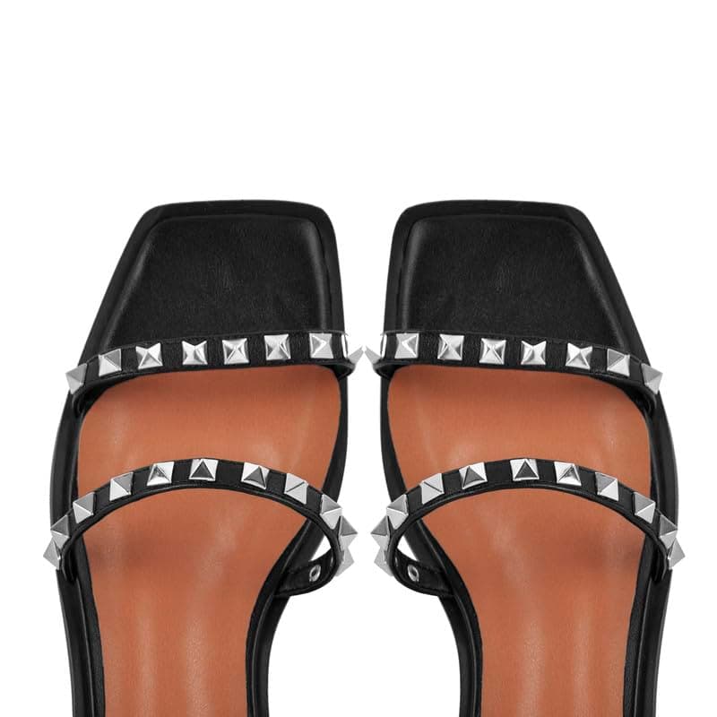 Women's Gladiator Studded Ankle Strap Sandals