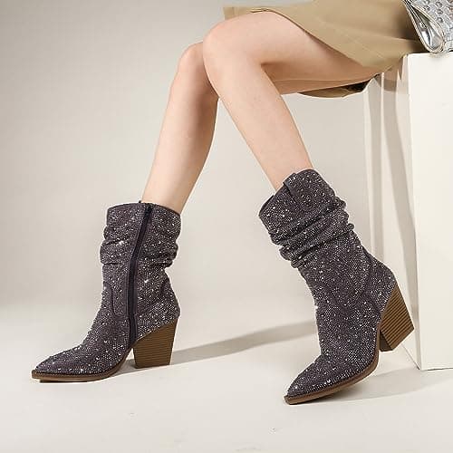 Rhinestone Cowboy Boots for Women