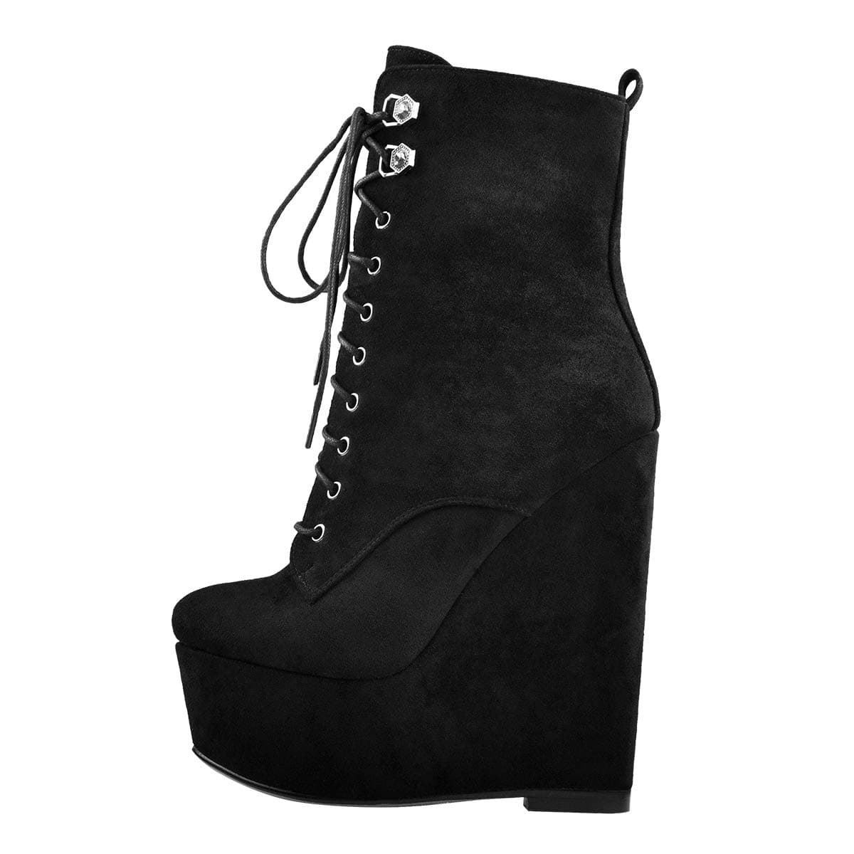 Richealnana Women's Wedge Ankle Boots