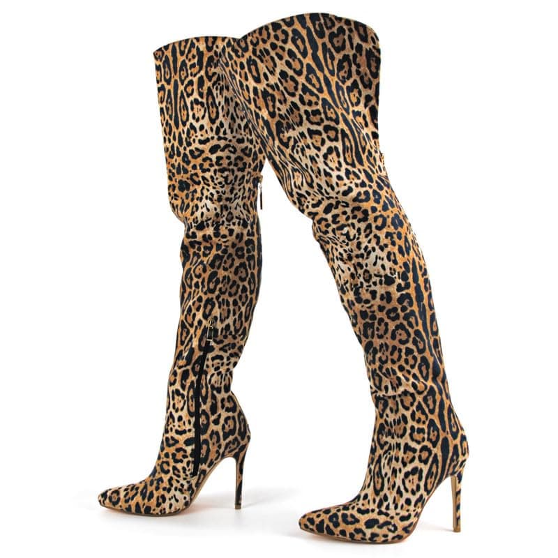 Women's Over the Knee Thigh Boots High Heels for Women LongBoot