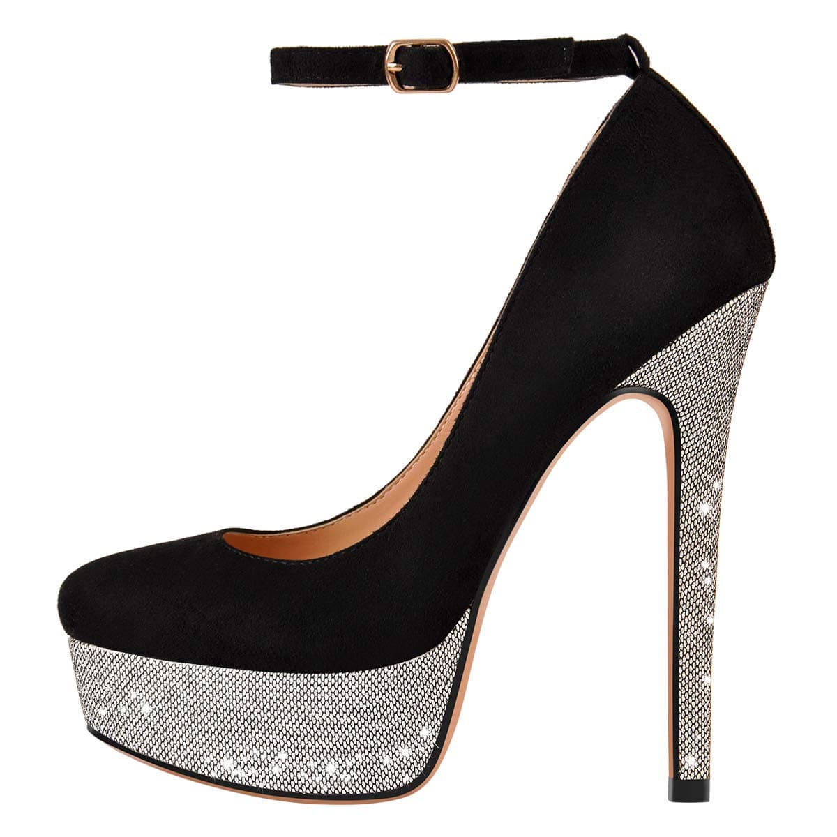 Richealnana Women's Platform Stiletto Pumps