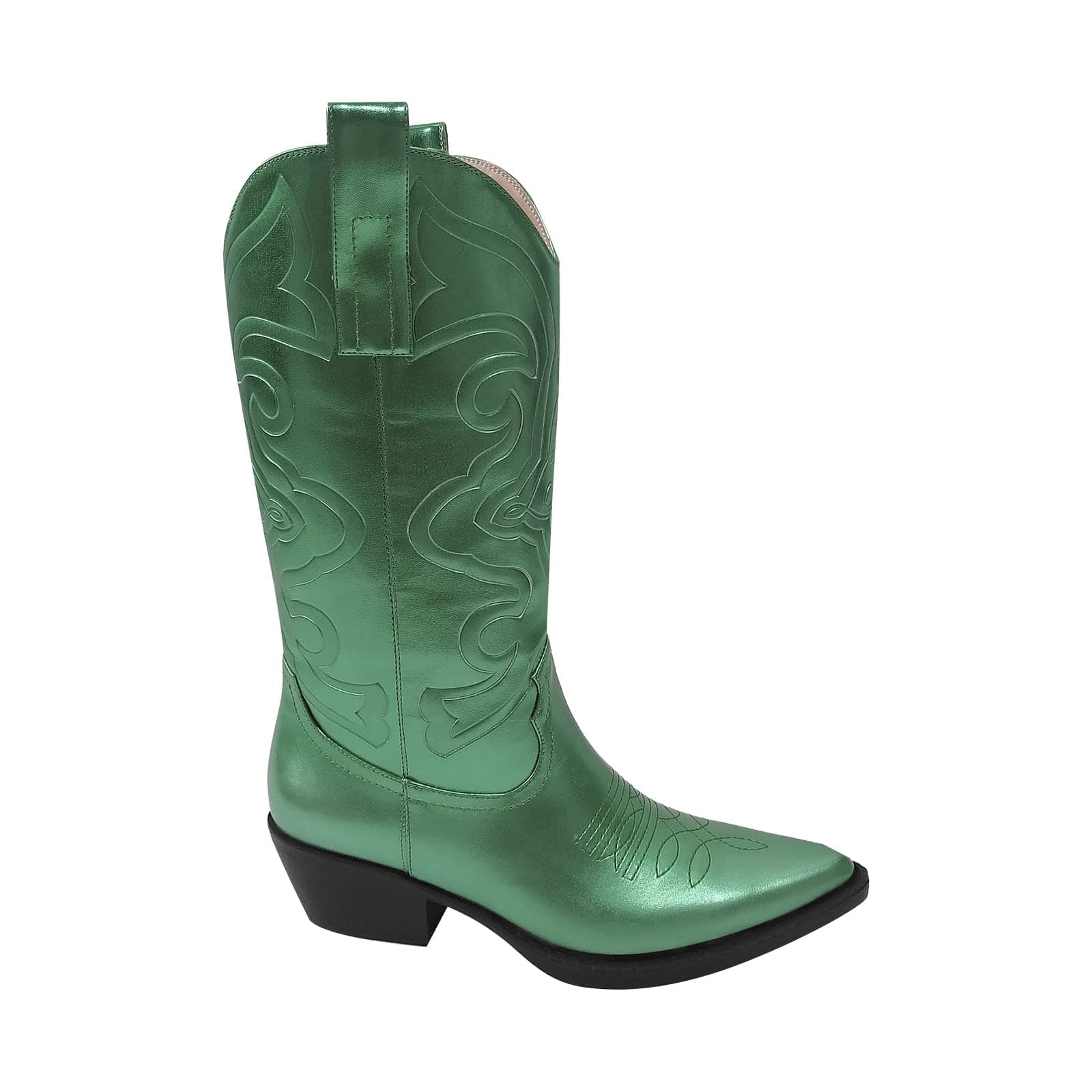 Women's Pointed Toe Embroidered Cowboy Boots