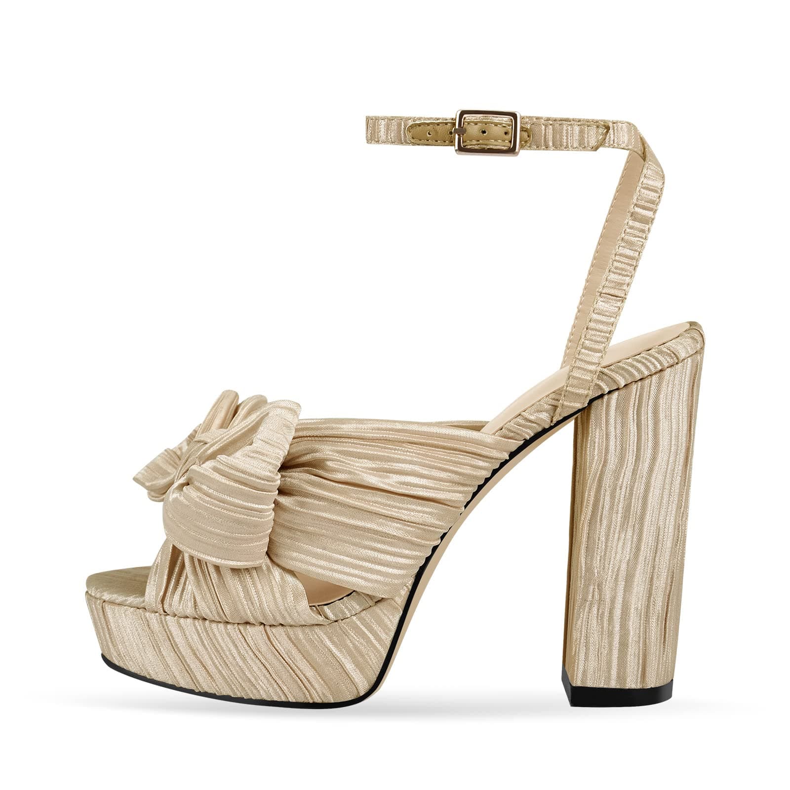 Richealnana Women's Platform Chunky Heel Sandals